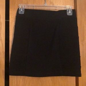 Black tight skirt
